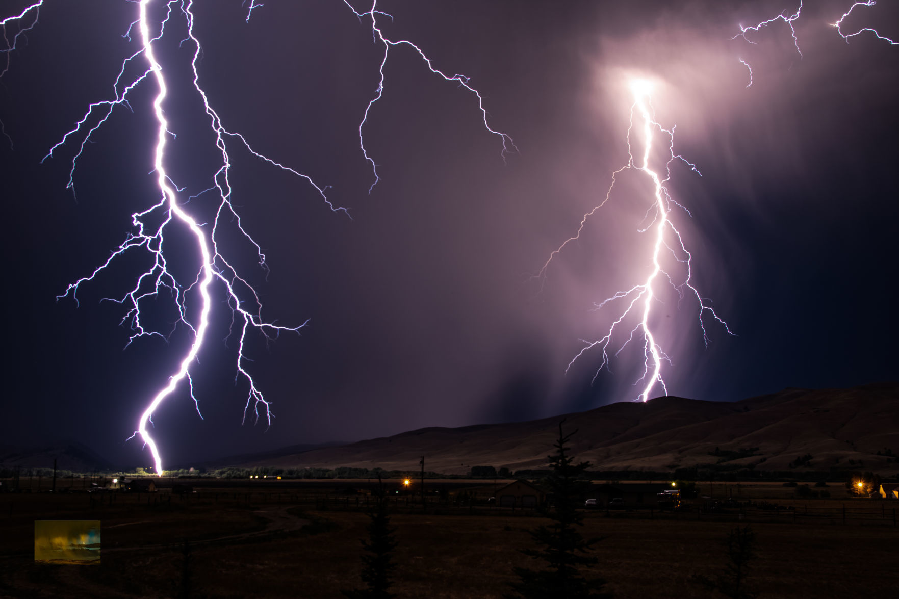 Lightening by Nancy Treib